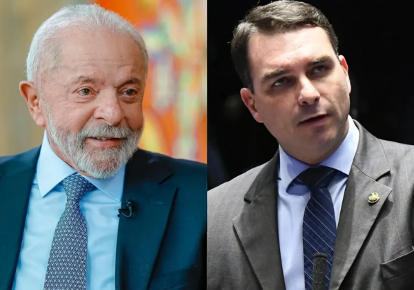 lula x flavio bolsonaro