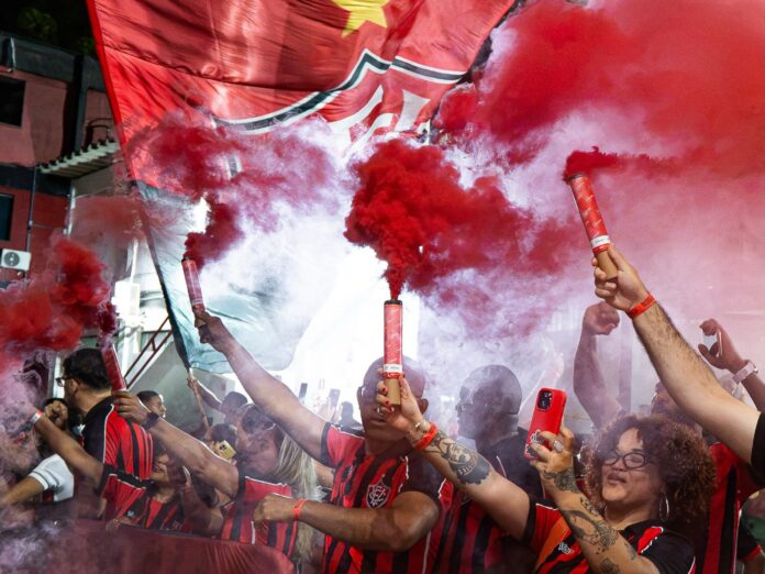 Torcida do Vitória no Barradão