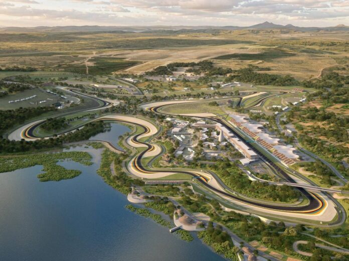 Projeção da Fórmula 1 para o circuito de Bugesera, em Kigali, Ruanda