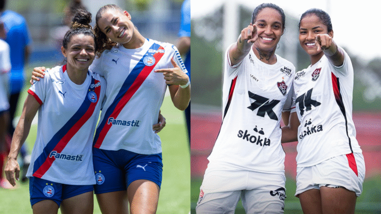 Jogadoras de Bahia e Vitória