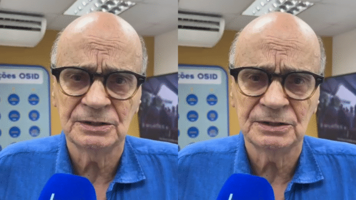 Dráuzio Varella durante entrevista ao bahia.ba