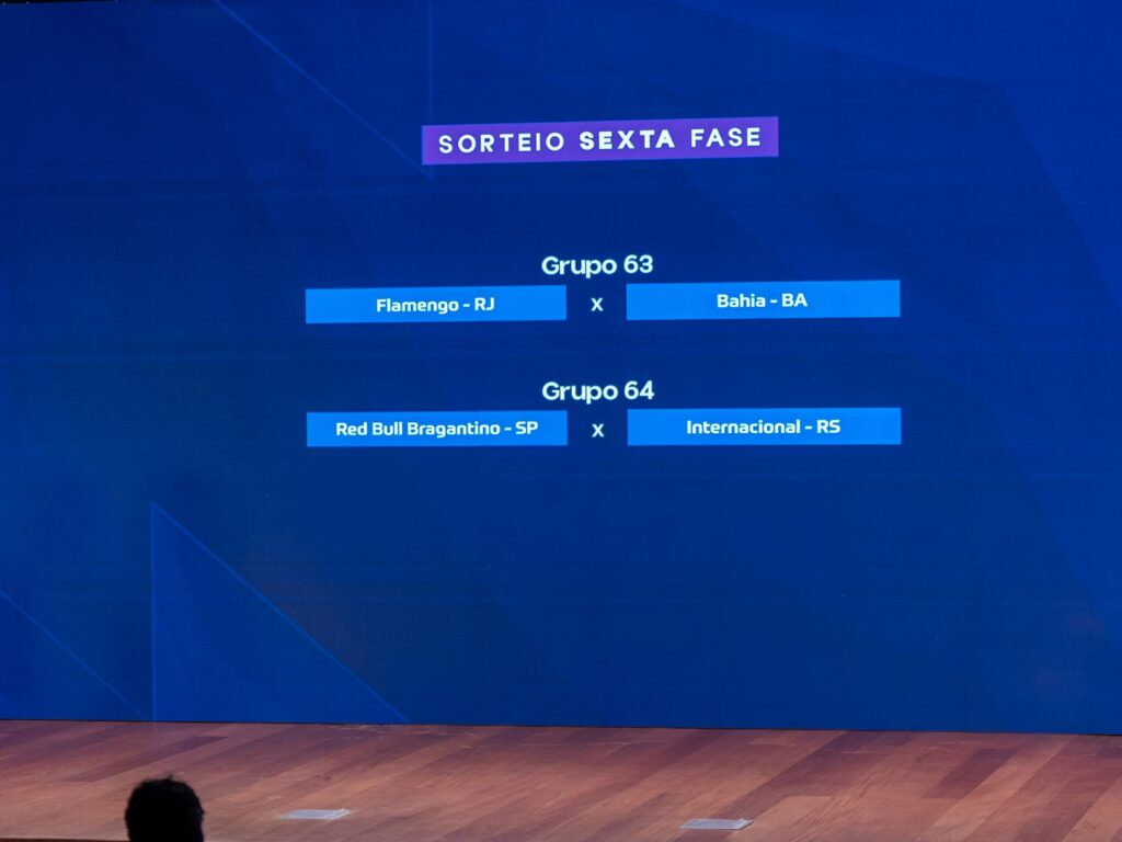 Sorteio da Copa do Brasil feminina