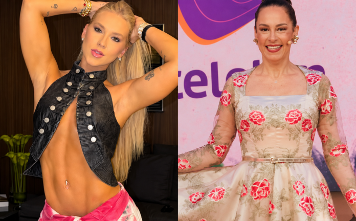 Virgínia e Silvia Abravanel Virgínia cancela teleton silvia abravanel