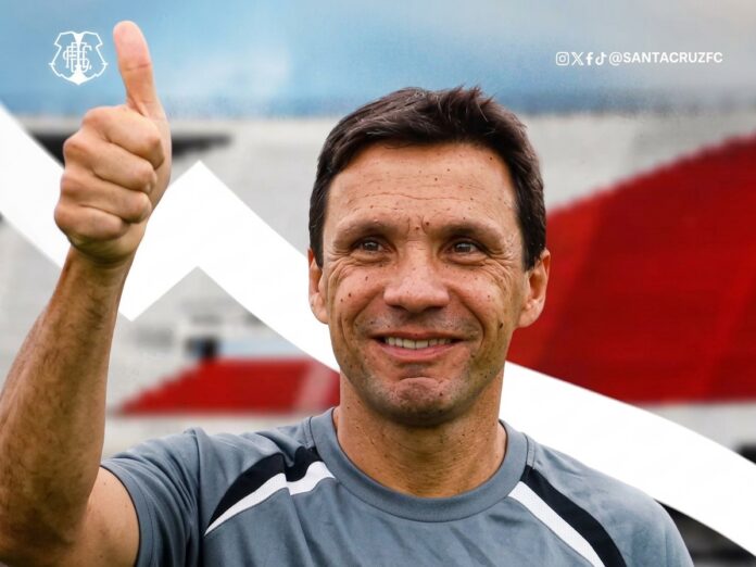 Zé Ricardo, novo técnico do Santa Cruz